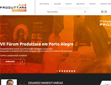 Tablet Screenshot of produttare.com.br